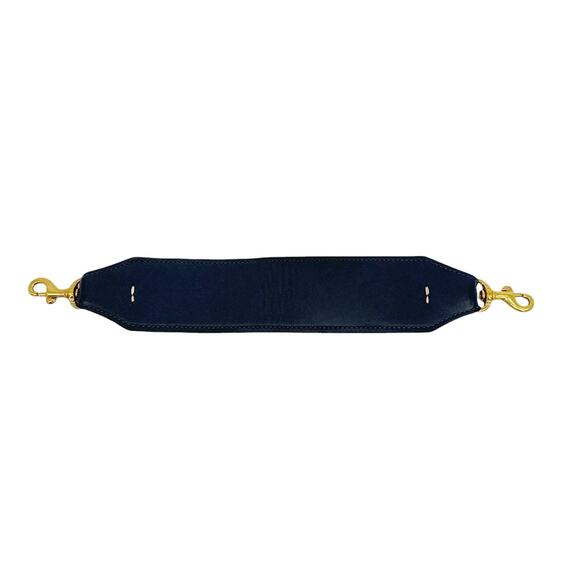 CLARE V. Le Box Bag Strap in Navy - Picture 1 of 8